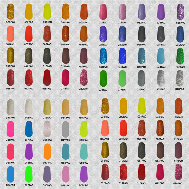 Hueso De nada Girar Polvos Acrílicos De Colores – Tienda Online FG Nails – Valencia